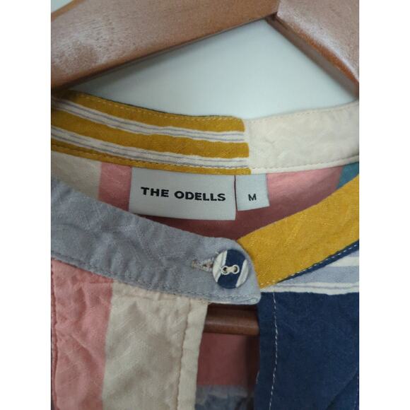 The Odells Anthropologie Poet Colorful Blouse - Picture 4 of 6